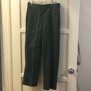 Green Dickies Work Pants